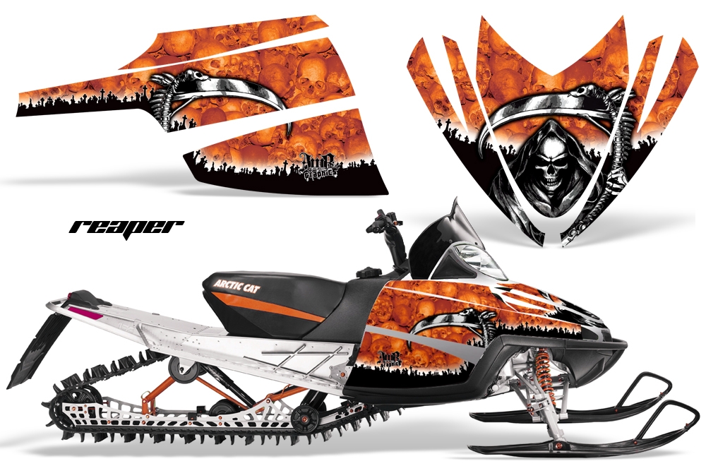 Arctic Cat M Series Graphics Kit REAPER ORANGE